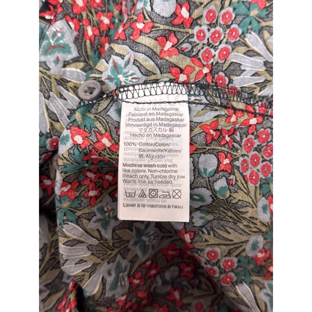 J Crew Perfect Shirt 4 Womens Liberty London Floral Fabric Long Sleeve - Picture 8 of 9
